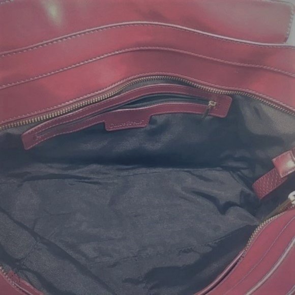 Cuore & Pelle Leather Snakeskin Musette Bag Handbag Carryall Tote - Picture 8 of 8